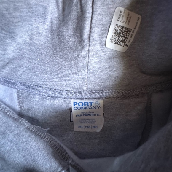 Port and Company Gray Marvel Hoodie - Picture 5 of 7